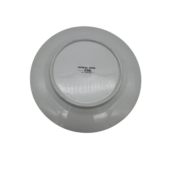 3 Imperial China Seville 5303 Bread and Butter Plates Blue Floral 6.5" - Picture 6 of 8